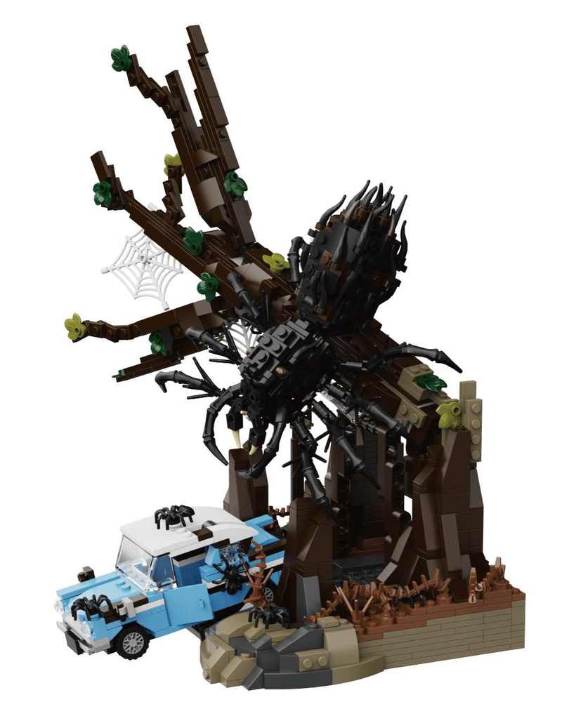 Giant Spider In The Forbidden Forest