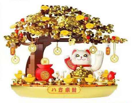 太阳能招财猫 暴富招财树