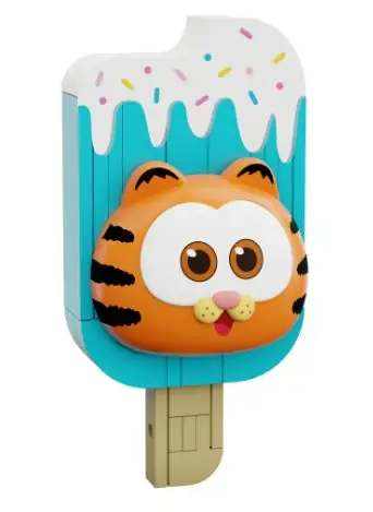 Garfield Popsicle Fridge Magnet
