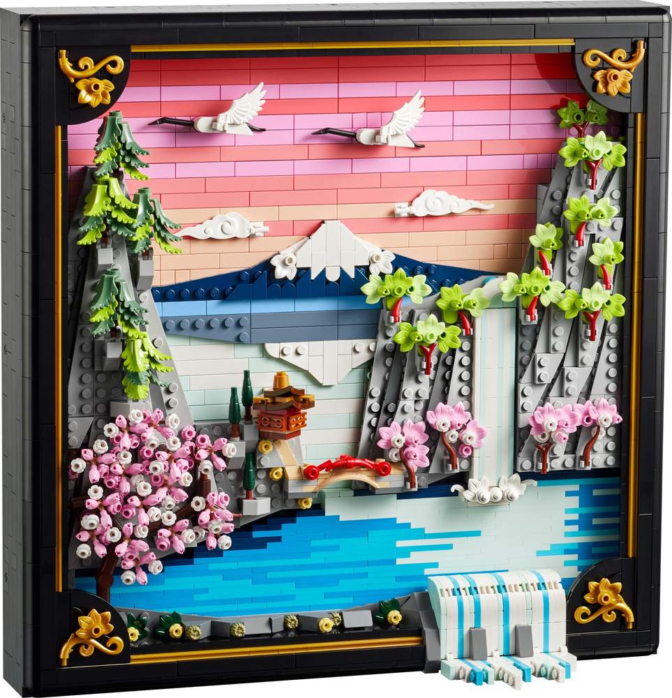 Japanese Cherry Blossom Landscape