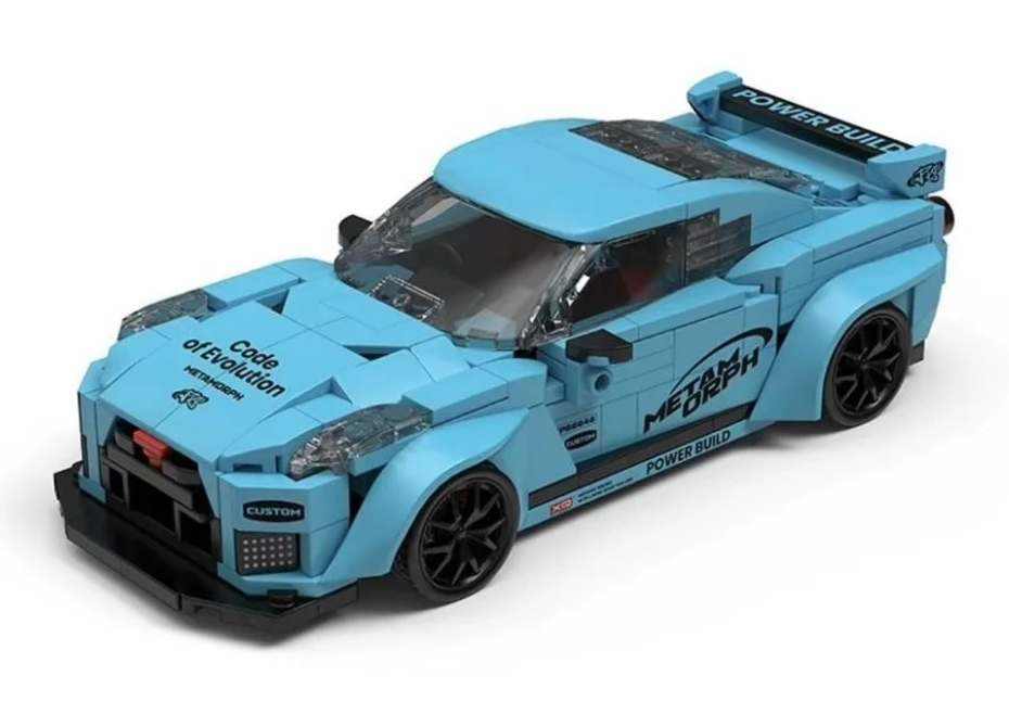 日产战神GTR跑车 1:32