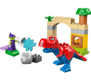 Dinosaur Spidey-Rex vs. Green Goblin