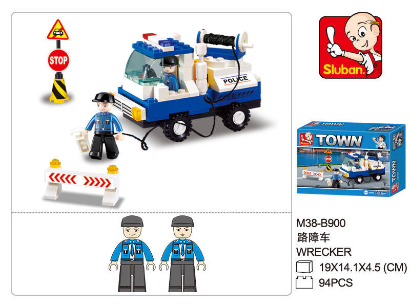 城市警察-路障车