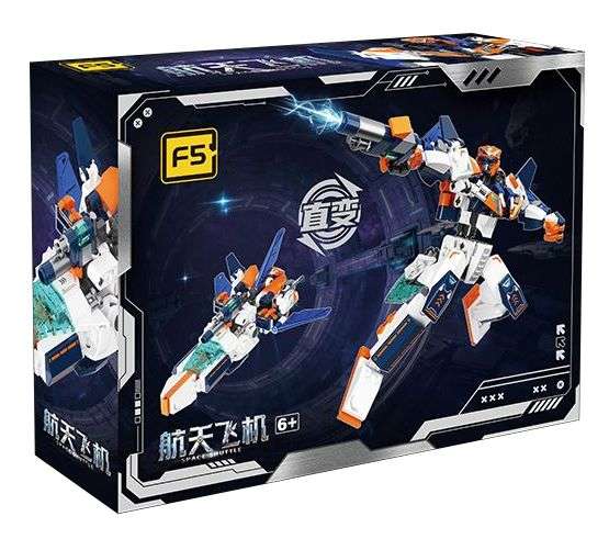 星空机变第二弹：航天飞机 空天巡航者 直变机甲