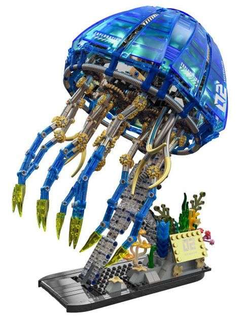 Bionic Glowing Mech Jellyfish