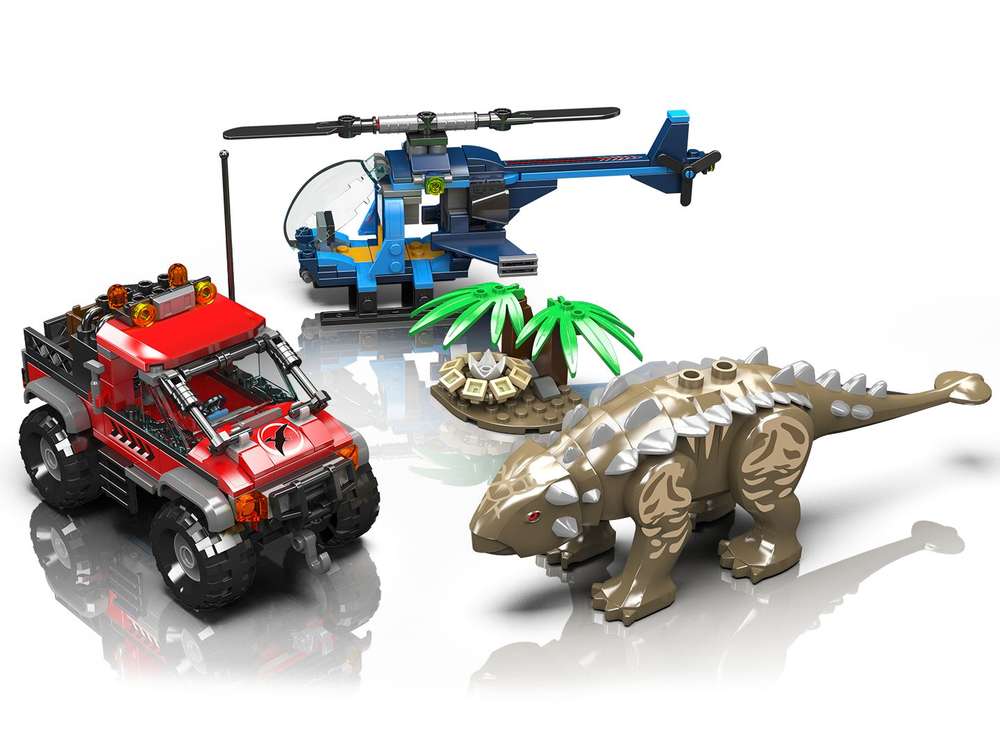 Ankylosaurus & Helicopter Camp