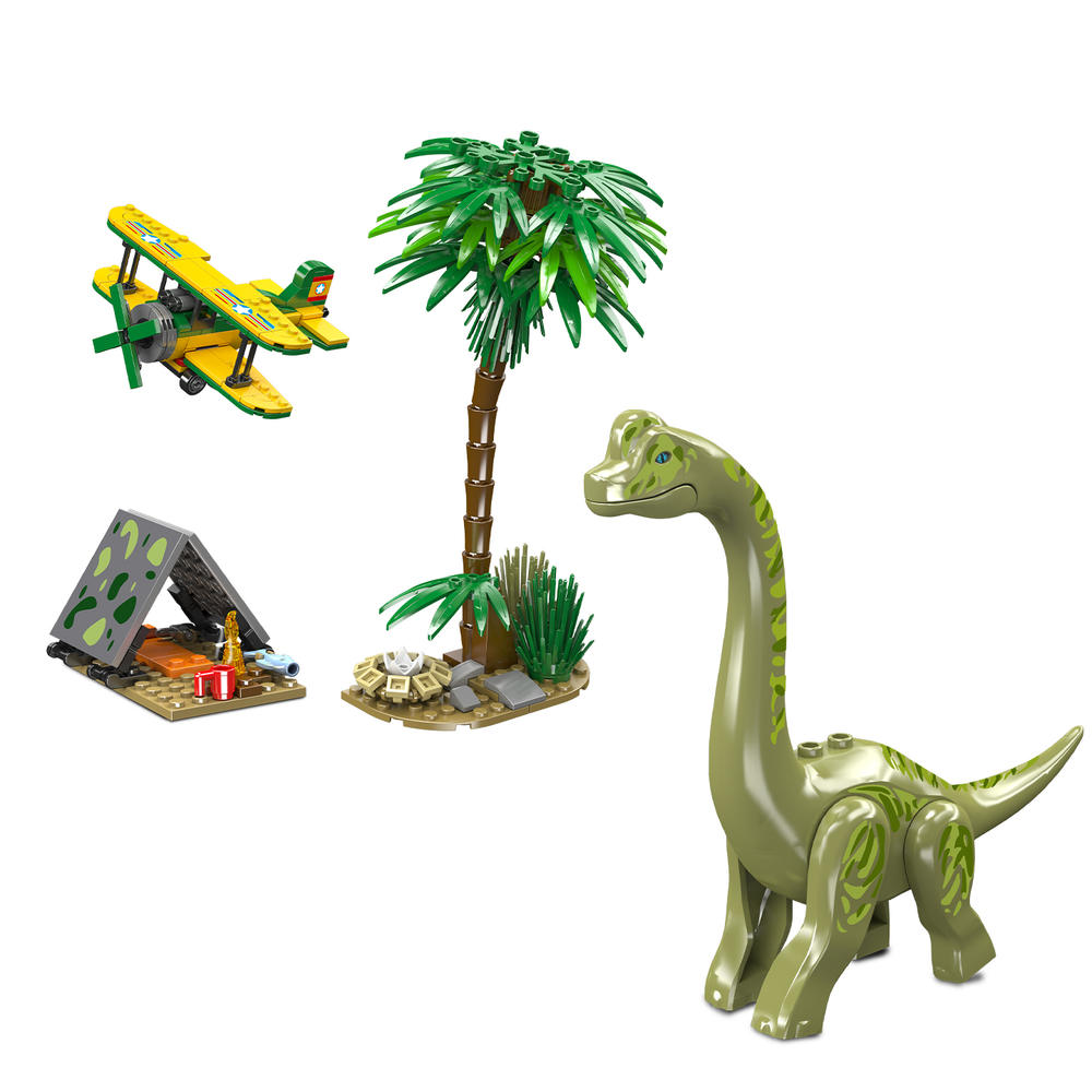 Brachiosaurus & Biplane Camp
