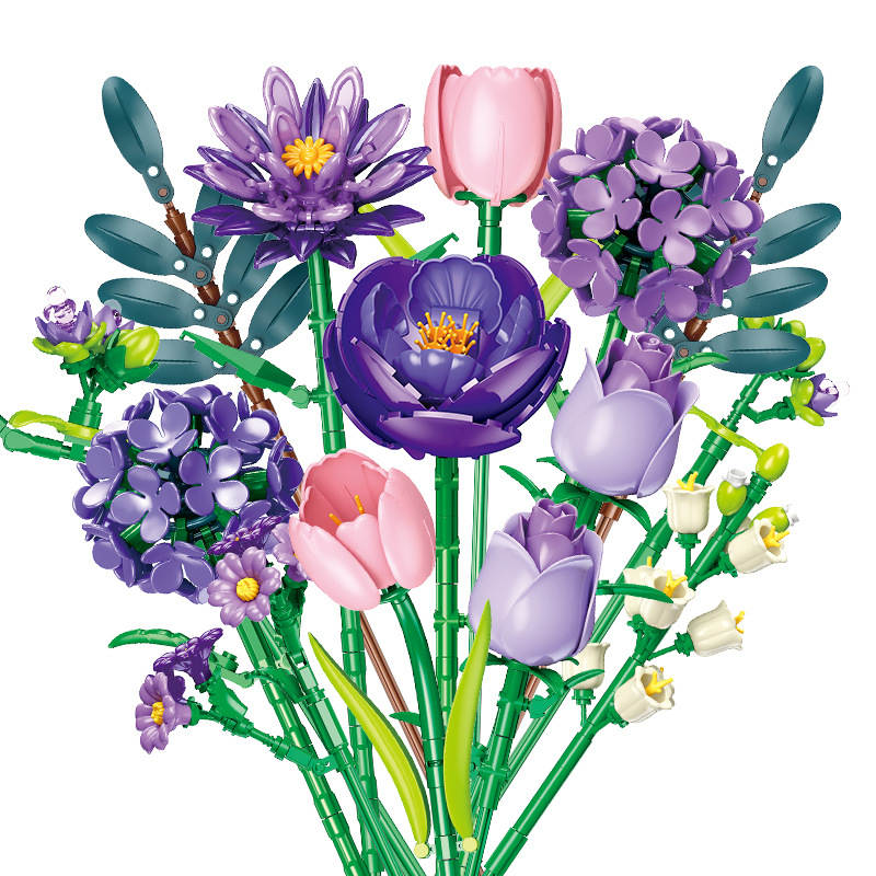 紫色花束