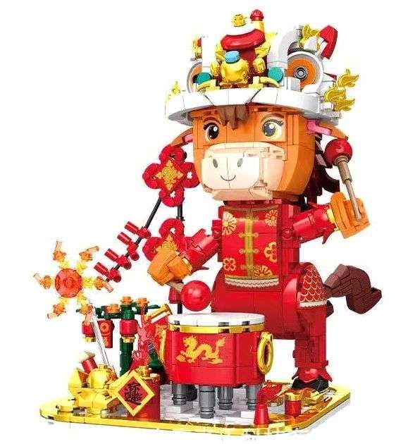 祥瑞马年 舞狮
