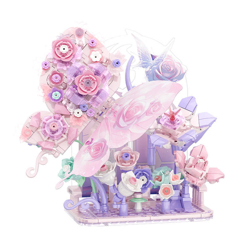 泛花绮梦:栖窗蝶语