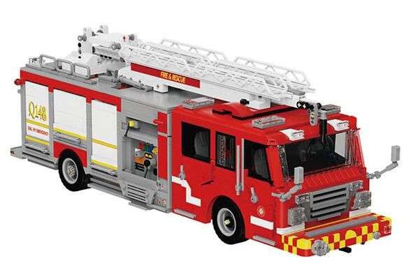 US Firetruck Elevated Water Towers