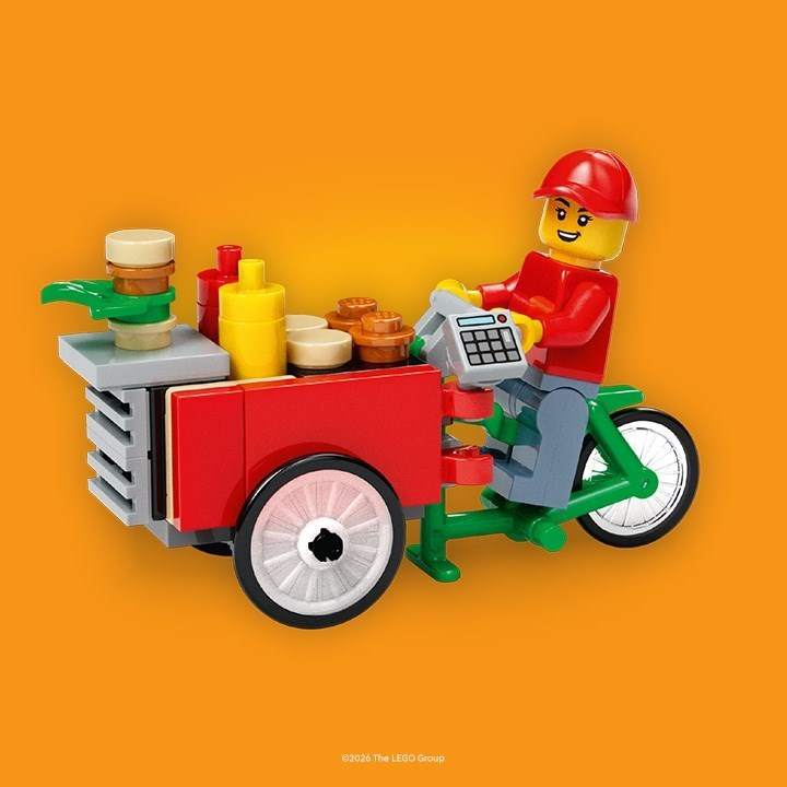 Bike Burger Cart