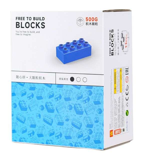 大颗粒随心拼500g 基础搭建补充装