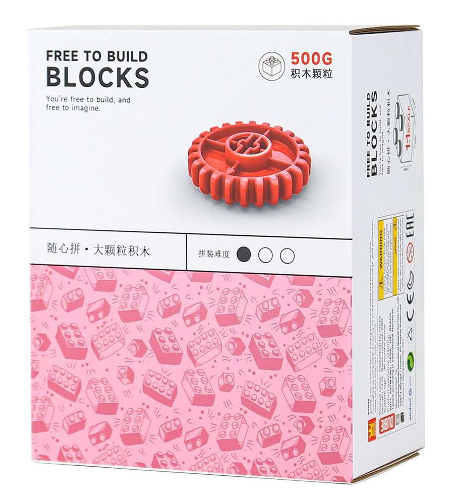大颗粒随心拼500g 机械齿轮补充装