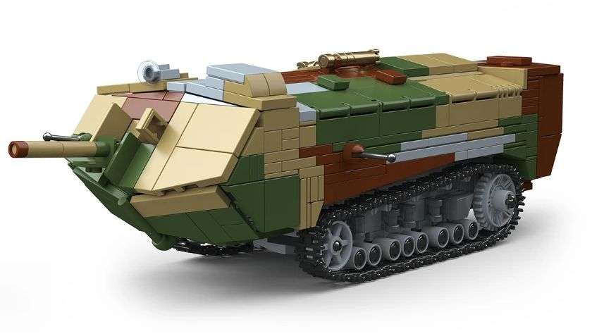 Saint-Chamond Heavy Tank-Lake