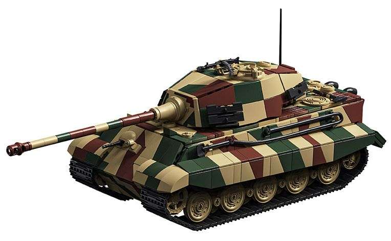 虎王式重型坦克 Tiger II 1:28
