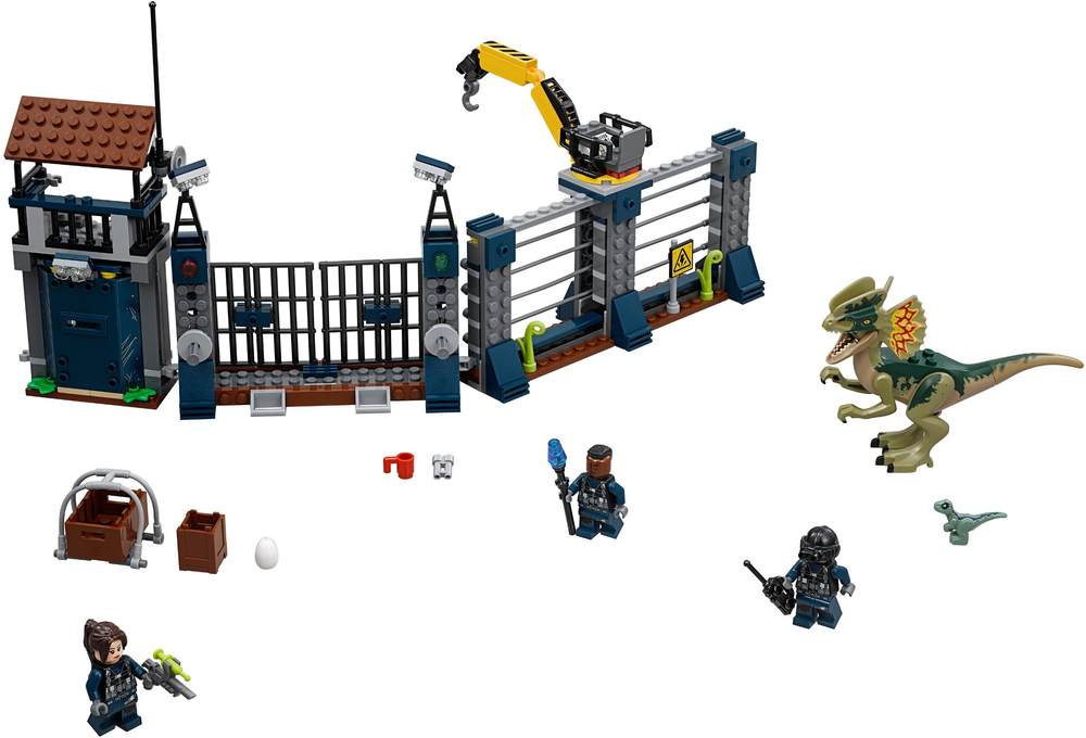 Dilophosaurus Outpost Attack