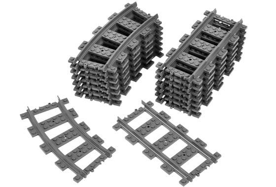 Straight and Curved Rails