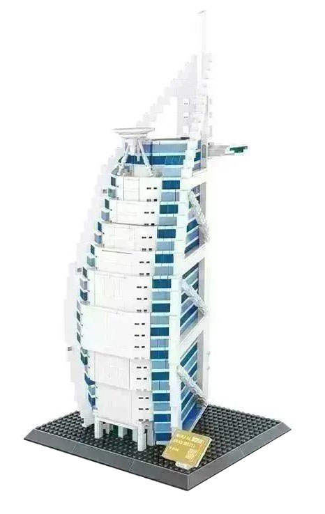 The Burjal Arab Hotel of Dubai