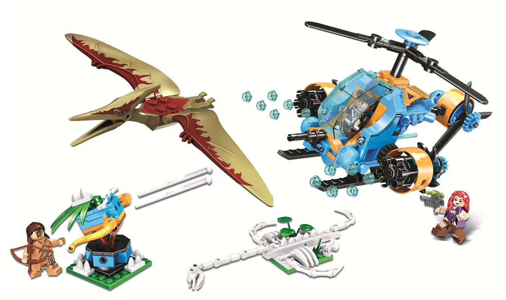 Dinosaur Capture Helicopter