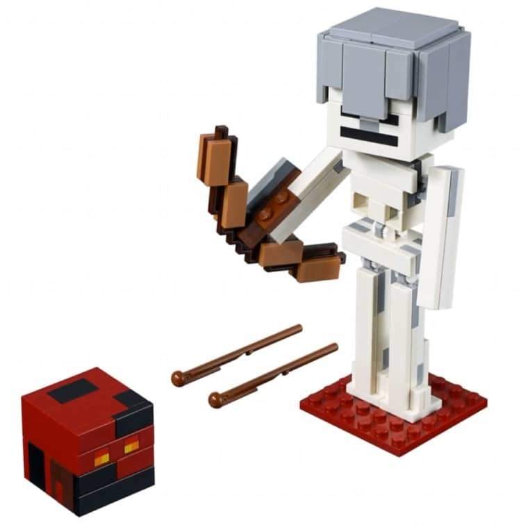 Skeleton with Magma Cube