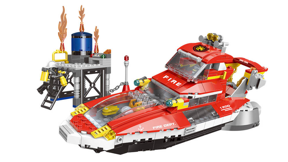 Fire Fighting：Marine Fire Boat