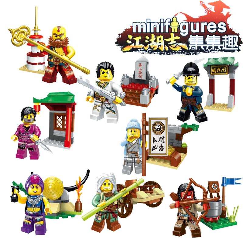 集集趣:第四季江湖志中华街8款人仔