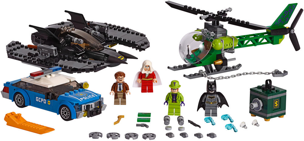 Batwing and The Riddler Heist